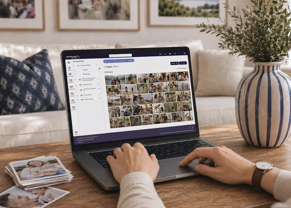 Life's memories gathered in Photoweb Cloud